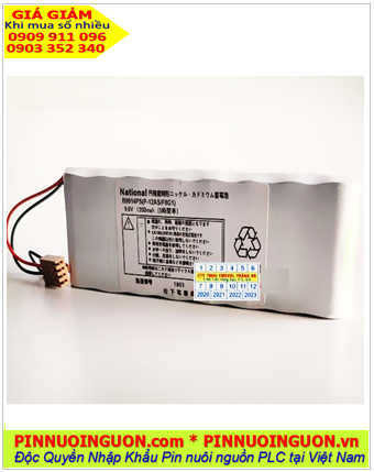 Pin B9914PS(P-12AS/F8G1)YOKOGAWA CA100(255701-U2) (NiMh 9.6v 1200mAh)